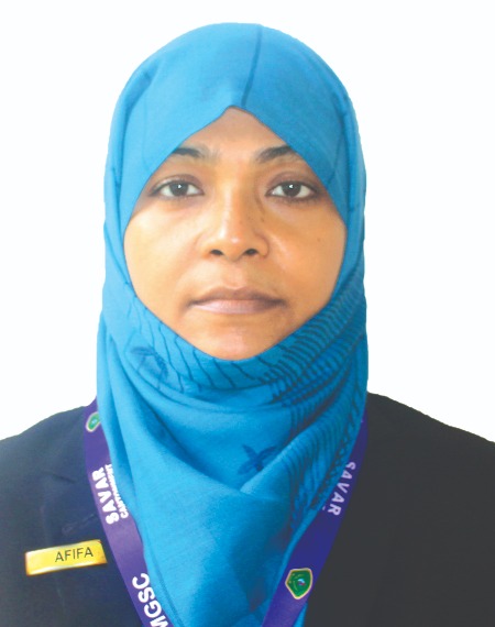 Senior Teacher Afifa Begum