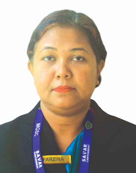 Senior Teacher Farzina Rahman
