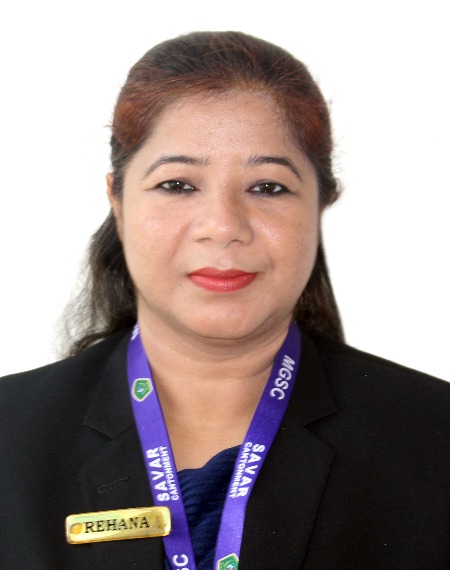 Senior Teacher Rehana Begum