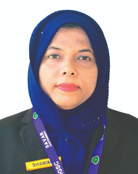 Senior Teacher Shamima Akter 