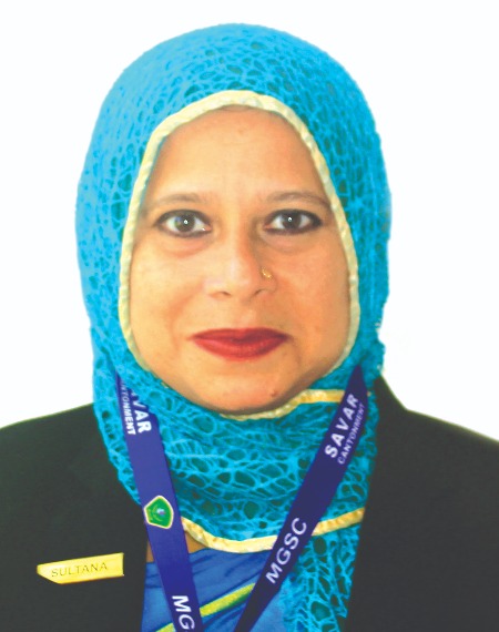Senior Teacher Sultana Begum